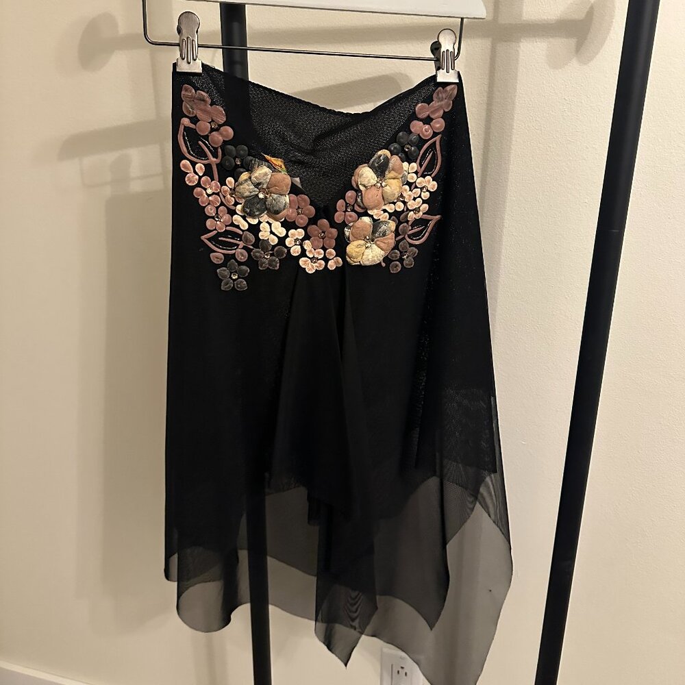 Ema Savahl Couture Black Skirt